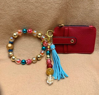 Cabana Glam Everyday Beaded Wristlet
