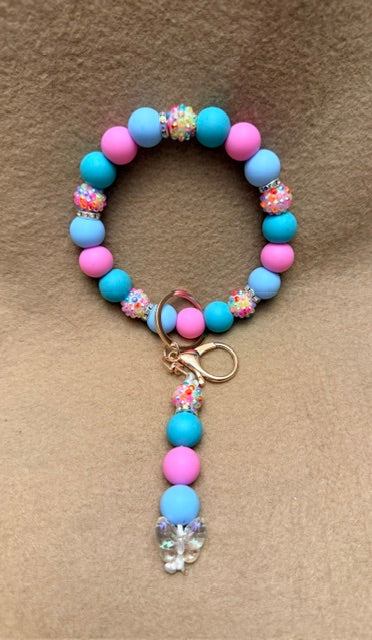 Cotton Candy Wristlet