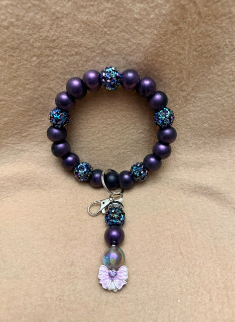 Moonlit Butterfly Wristlet