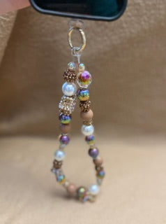 Champagne Wishes Phone Charm