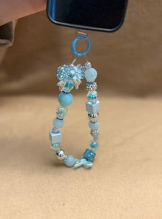 Frozen Bloom Phone Charm