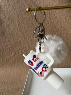 Mini Game Day Tumbler Keychain