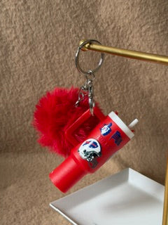 Mini Game Day Tumbler Keychain